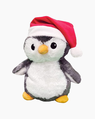Holiday Edition Santa Penguin Warmies Scented Plush