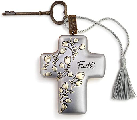 Floral Faith Artful Cross