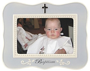 BAPTISM PICTURE FRAME- BLUE - Cardsmart & Gift