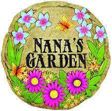 Nana's Garden Stepping Stone