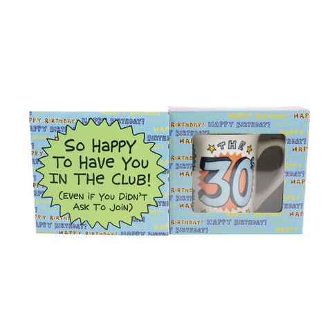 Birthday Club Mug Gift 30th