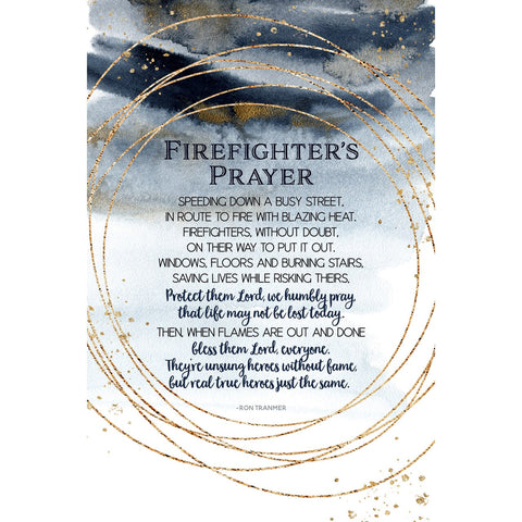 DEXSA FIREFIGHTER'S PRAYER PLAQUE