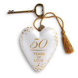 50 Years of Love Art Heart