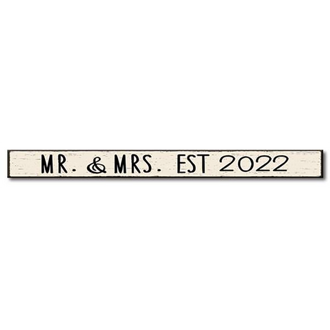 Mr. & Mrs. EST 2022 Block