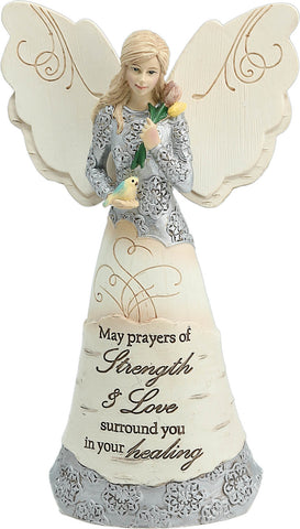 Strength - Angel Figurine, 6.5 in