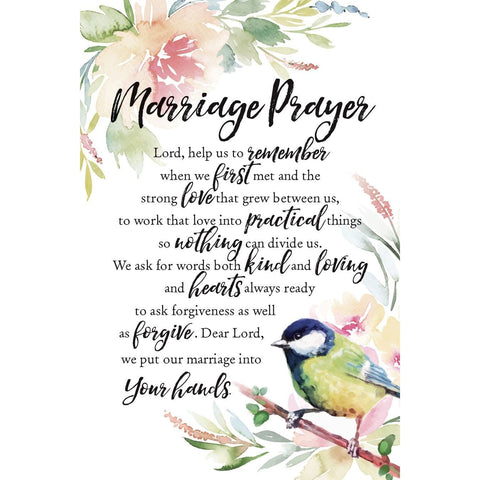 DEXSA MARRIAGE PRAYER PLAQUE