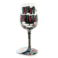 LOLITA WINE GLASS HAPPY DAY - Cardsmart & Gift