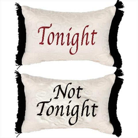 Tonight/ Not Tonight Throw Pillow