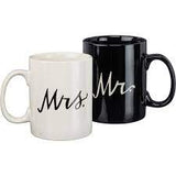 Mr. and Mrs. Mug Set