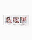 Mom+Dad+Me=love Frame