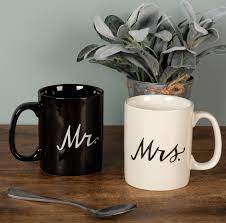 Mr. and Mrs. Mug Set