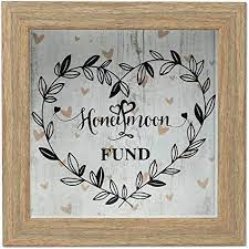 Honeymoon Fund Shadow Box